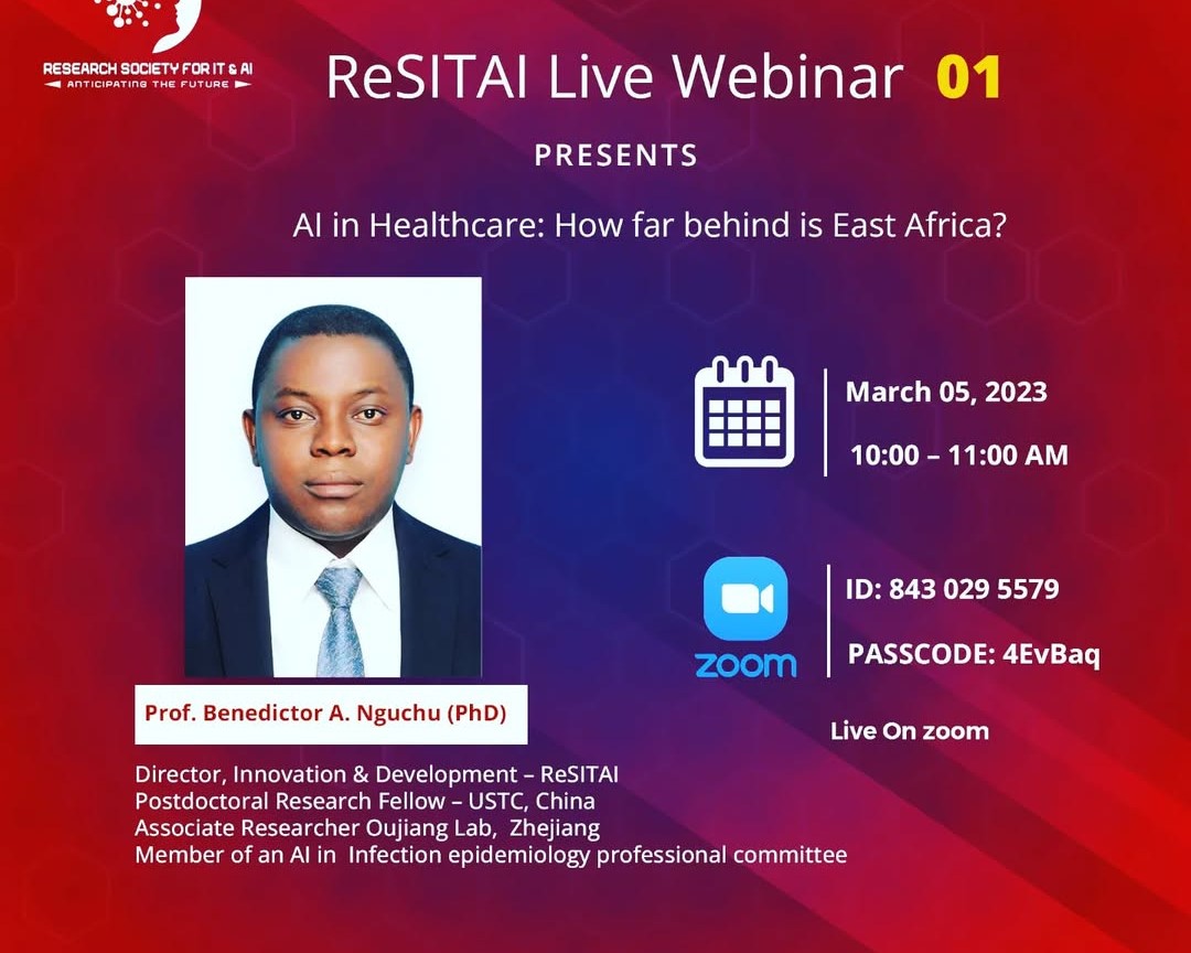  Webinar: AI in Healthcare, How Far Behind is East Africa